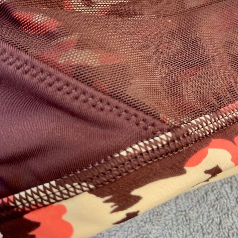 NWT Aerie Goals Plunge Sports Bra - Maplewood - M - Picture 8 of 10
